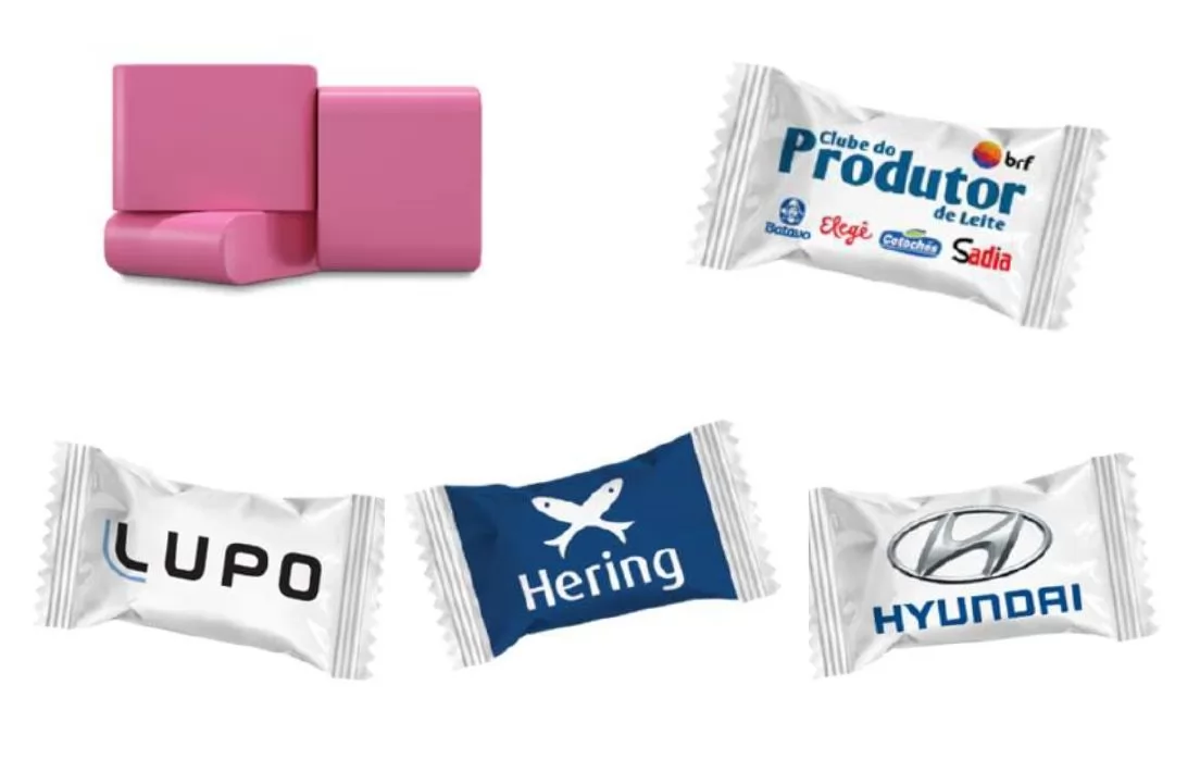 Bala Mastigável - Embalagem Comum