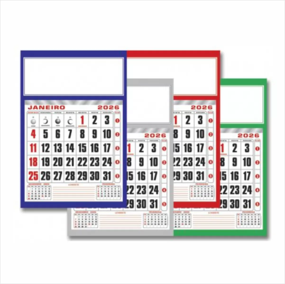 Calendário de Parede Grande