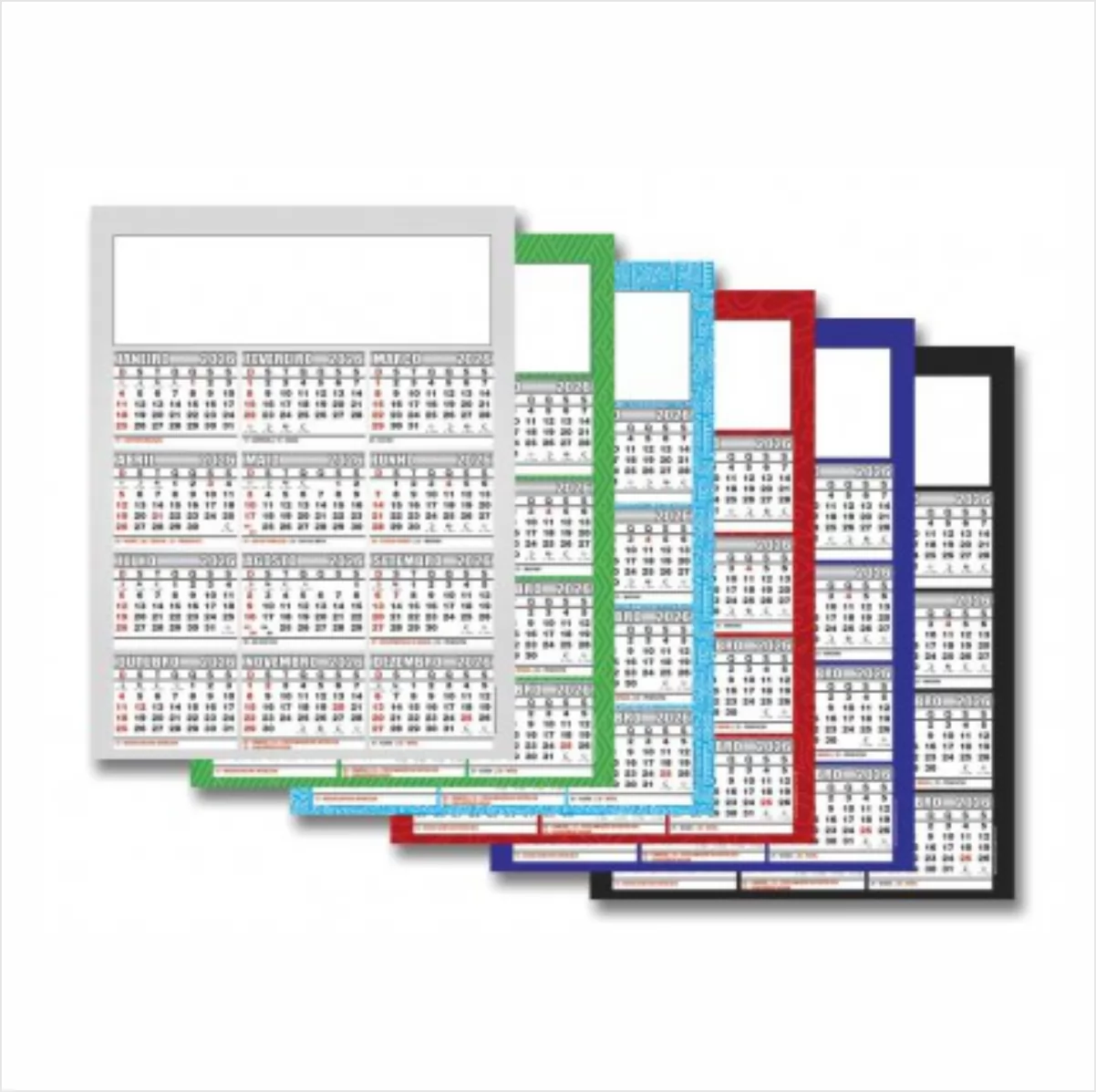Calendário Placa Comercial